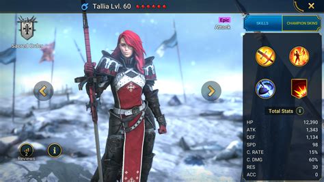 tallia raid|Raid Shadow Legends: Tallia Champion Guide